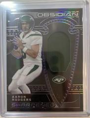 Aaron Rodgers [Green Electric Etch] #75 Football Cards 2023 Panini Obsidian Prices