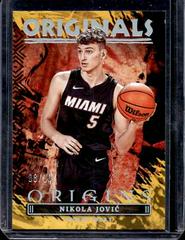 Nikola Jovic [Gold] #25 Basketball Cards 2022 Panini Origins Originals Prices