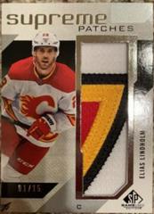 Elias Lindholm [Patches] Hockey Cards 2021 SP Game Used Supreme Prices