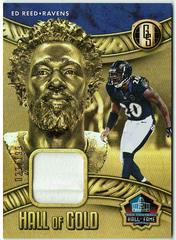 Ed Reed #HOG-ERE Football Cards 2022 Panini Gold Standard Hall of Threads Prices