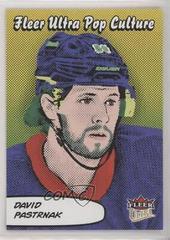 David Pastrnak #PC-24 Hockey Cards 2021 Ultra Pop Culture Prices