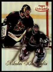Nikolai Khabibulin [Class 2 Red] #70 Hockey Cards 1998 Topps Gold Label Prices