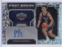 Dyson Daniels #FBR-DDP Basketball Cards 2022 Panini Prizm Fast Break Rookie Autographs Prices
