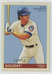 Ryne Sandberg #211 Baseball Cards 2009 Upper Deck Goudey Prices