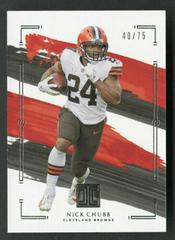 Nick Chubb #23 Football Cards 2021 Panini Impeccable Prices