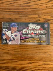 Hobby Box Baseball Cards 2015 Topps Chrome Prices