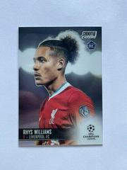 Rhys Williams Soccer Cards 2020 Stadium Club Chrome UEFA Champions League Prices