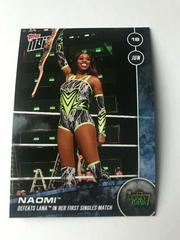 Naomi Wrestling Cards 2017 Topps Now WWE Prices