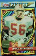 Hardy Nickerson [Refractor] #75 Football Cards 1994 Topps Finest Prices