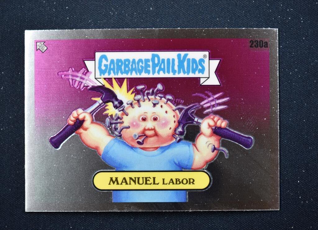 MANUEL Labor #230a Prices | 2023 Garbage Pail Kids Chrome | GPK Cards