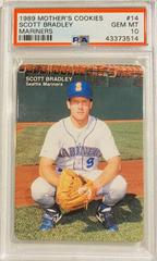 Scott Bradley #14 Baseball Cards 1989 Mother's Cookies Mariners Prices