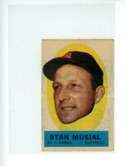 Stan Musial Baseball Cards 1963 Topps Peel Offs Prices