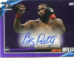 Justin Willis [Purple] Ufc Cards 2019 Topps UFC Knockout Autographs Prices