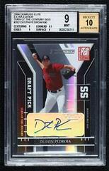 Dustin Pedroia [Aspirations Autograph] Baseball Cards 2004 Donruss Elite Extra Edition Prices