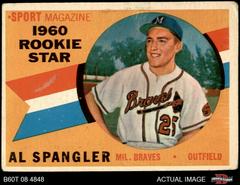 Al Spangler [Rookie Star] #143 Baseball Cards 1960 Topps Prices