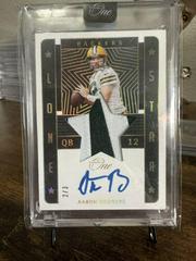 Aaron Rodgers [Lone Star Autograph Gold] #97 Football Cards 2022 Panini One Prices