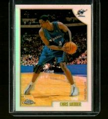 Chris Webber Refractor #180 Basketball Cards 1998 Topps Chrome Prices