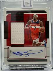 Bradley Beal [Red] Basketball Cards 2021 Panini One and One Jersey Autographs Prices