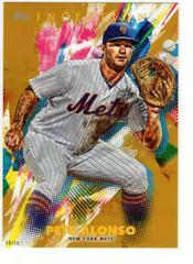 Pete Alonso [5X7 Gold] #64 Baseball Cards 2020 Topps Inception Prices