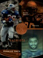 Curtis Martin [Bronze] #28 Football Cards 1998 SPx Prices