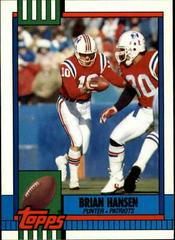 Brian Hansen Football Cards 1990 Topps Traded Prices