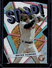 Bryce Harper Baseball Cards 2023 Topps Pristine Oh Snap Prices