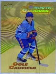 Cole Caufield [Gold Spectrum] Hockey Cards 2022 Upper Deck Smooth Grooves Prices