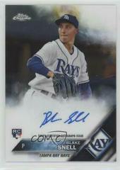 Blake Snell Baseball Cards 2016 Topps Chrome Rookie Autographs Prices