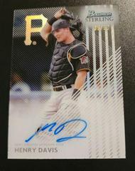 Henry Davis [Gold] #PA-HD Baseball Cards 2022 Bowman Sterling Prospect Autographs Prices