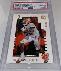 Sammy Watkins [Gold] #FW-7 Football Cards 2014 SP Authentic Future Watch Prices