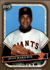 Juan Marichal #59 Baseball Cards 2005 Upper Deck Classics Prices