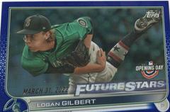Logan Gilbert [Blue Foil] Baseball Cards 2022 Topps Opening Day Prices