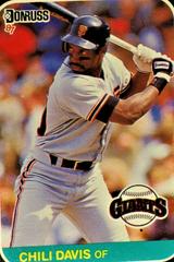 Chili Davis #268 Baseball Cards 1987 Donruss Prices