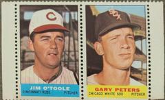 Gary Peters, Jim O'Toole Baseball Cards 1964 Bazooka Stamps Prices