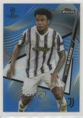 Weston McKennie [Blue Refractor] Soccer Cards 2020 Topps Finest UEFA Champions League Prices