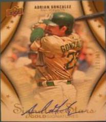 Adrian Gonzalez Baseball Cards 2009 Upper Deck Signature Stars Prices