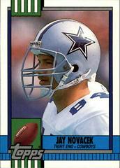 Jay Novacek Football Cards 1990 Topps Traded Prices