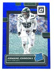 Jermaine Johnson II [Blue Glitter] #250 Football Cards 2022 Panini Donruss Optic Prices
