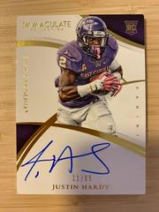 Justin Hardy [Autograph Patch Gold] Football Cards 2015 Panini Immaculate Prices