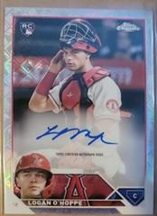 Logan O'Hoppe #RCA-LO Baseball Cards 2023 Topps Chrome Logofractor Autograph Prices