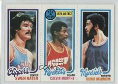 Nater, Murphy, Washington Basketball Cards 1980 Topps Prices