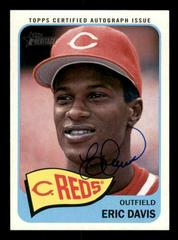 Eric Davis Baseball Cards 2014 Topps Heritage Real One Autographs Prices