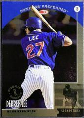 Derrek Lee #163 Baseball Cards 1998 Donruss Preferred Prices
