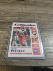 Isiah Pacheco [Blue] #36 Football Cards 2022 Panini Chronicles Prices