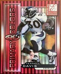 Terrell Davis [Red] #37 Football Cards 1999 Panini Donruss Elite Primary Colors Prices