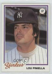 Lou Piniella Baseball Cards 1978 Burger King Yankees Prices