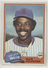 Ellis Valentine [Traded] #849 Baseball Cards 1981 Topps Prices