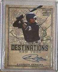 Everson Pereira #UD-EP2 Baseball Cards 2020 Leaf Ultimate Destinations Prices