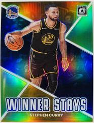 Stephen Curry [Lime Green] #18 Basketball Cards 2022 Panini Donruss Optic Winner Stays Prices