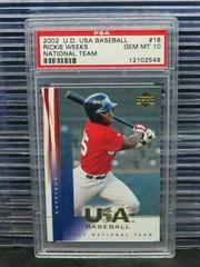 Rickie Weeks #18 Baseball Cards 2002 Upper Deck USA Baseball National Team Prices